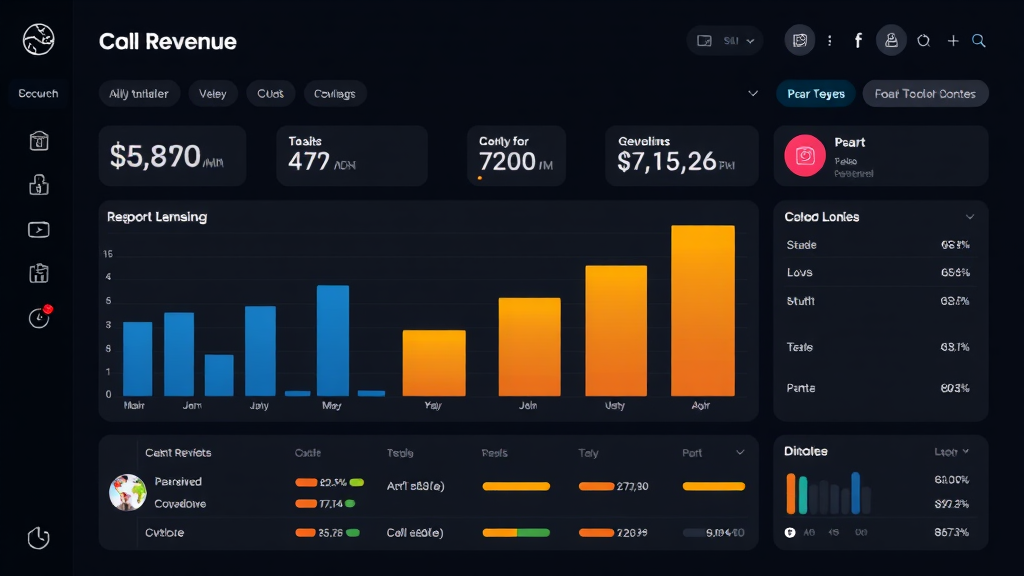 Revenue dashboard